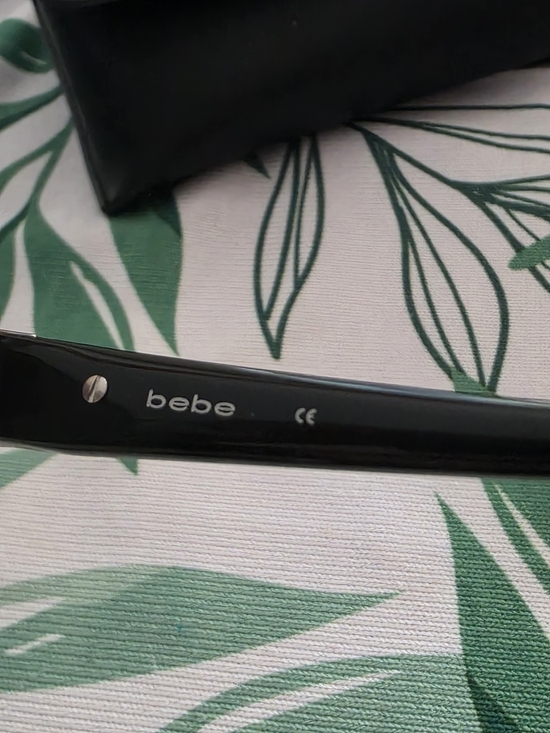 NEW Bebe Frisky BB7078 Shield Aviator Pink Gradient Silver Leopard 58mm main image 7